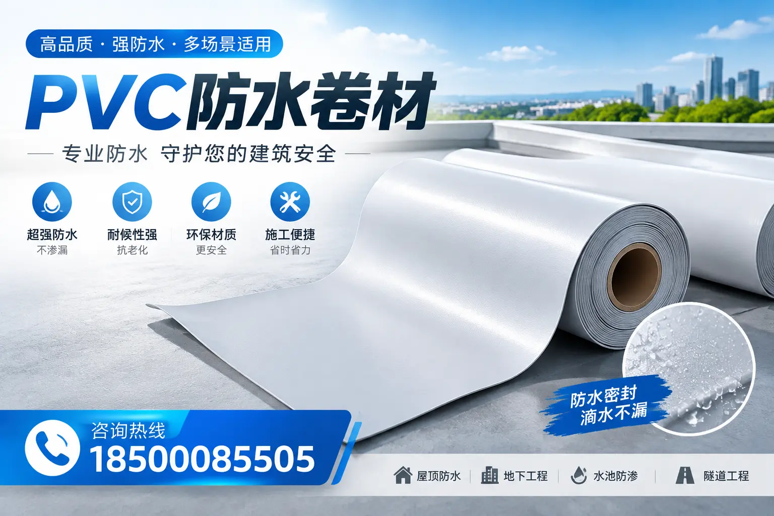 PVC防水卷材的市场竞争分析，防城港品牌选择参考